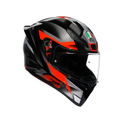 Kask Motocyklowy AGV K1 S Fastlap Czarno/Szaro/Czerwony